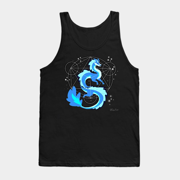 Livs pentagram dragon Tank Top by Kylieotter